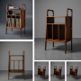 Стелаж з дерева для вінілових платівок Wooden Page