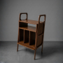 Стелаж з дерева для вінілових платівок Wooden Page