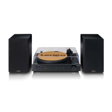 Програвач вінілу Lenco LS-700BK з акустикою 