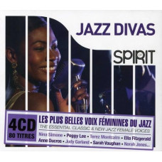 Музичний CD диск Various – Spirit Of Jazz Divas (Збірка джазових хітів) 4cd (Фірмовий)