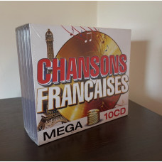 Музичний CD диск Legendes de Chanson Francaise (Легенди Французського Шансону) (10 CD) (Фірмовий)