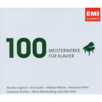Музичний CD диск Various Artist - 100 Masterpieces for Piano (100 шедеврів фортепіанної музики) 6Cd (Фірмовий)