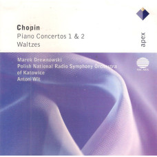 Музичний CD диск Chopin, Marek Drewnowski, Polish National Radio Symphony Orchestra Of Katowice, Antoni Wit – Piano Concertos 1 & 2 / Waltzes (Фірмовий)