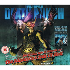 Музичний CD диск Five Finger Death Punch – The Wrong Side Of Heaven And The Righteous Side Of Hell, Volume 2 CD+DVD (Фірмовий)