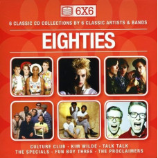 Музичний CD диск Various – Eighties 6CD (Фірмовий) 