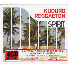 Музичний CD диск Various - Spirit of Kuduro Reggaeton 4cd (Фірмовий)