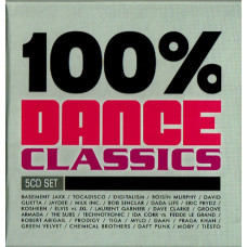 Музичний CD диск Various – 100% Dance Classics 5CD (Фірмовий)