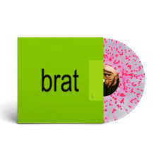 Вінілова платівка Charli xcx - Brat (Limited Edition) (Clear & Pink Splatter vinyl Edition - Indie Exclusive) 1lp