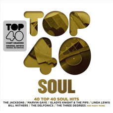 Музичний CD диск Various - Top 40-Soul (2 CD) (Фірмовий)