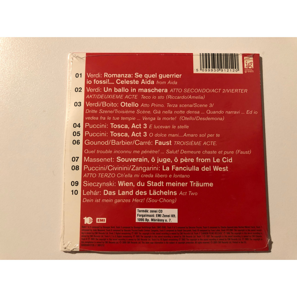 Музичний CD диск Placido Domingo - 10 Great Songs CD (Фірмовий)