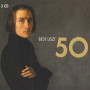 Музичний CD диск VARIOUS - 50 BEST LISZT (3 CD) (Фірмовий)