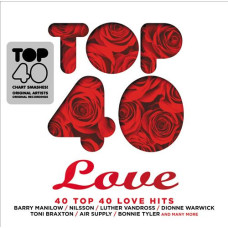 Музичний CD диск Various – Top 40 - Love 2CD (Фірмовий)