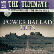 Музичний CD диск Various – The Ultimate Power Ballad Hits 2cd