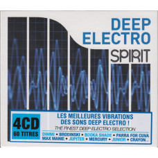 Музичний CD диск Various – Spirit Of Deep Electro (Збірка Deep House) 4cd 