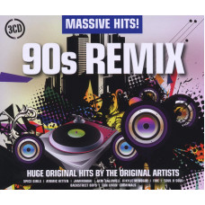 Музичний CD диск Various – Massive Hits! 90s Remix 3CD