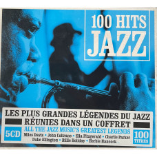 Музичний CD диск Various - 100 Hits Jazz (5 CD)