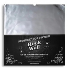 Внешние конверты для пластинок Rock On Wall - 10 X Pvc 12 Inch - 140 Micron